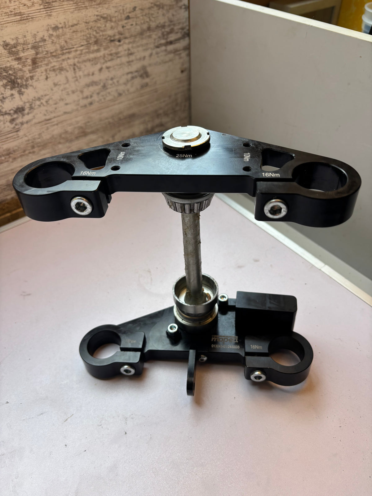 CNC Gabelbrücke von Sachsenmoped