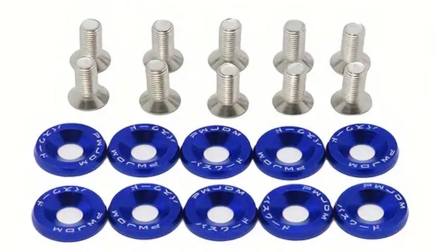 Eloxierte Unterlegscheiben Neu