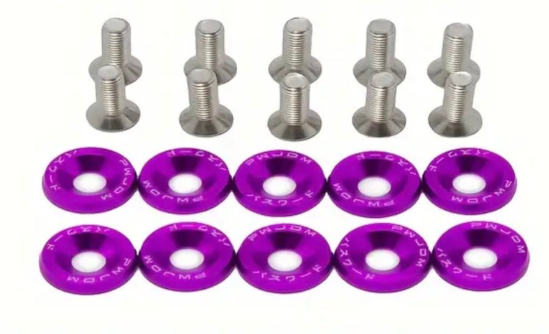 Eloxierte Unterlegscheiben Neu