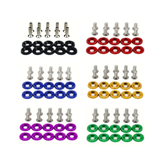 Eloxierte Unterlegscheiben Neu