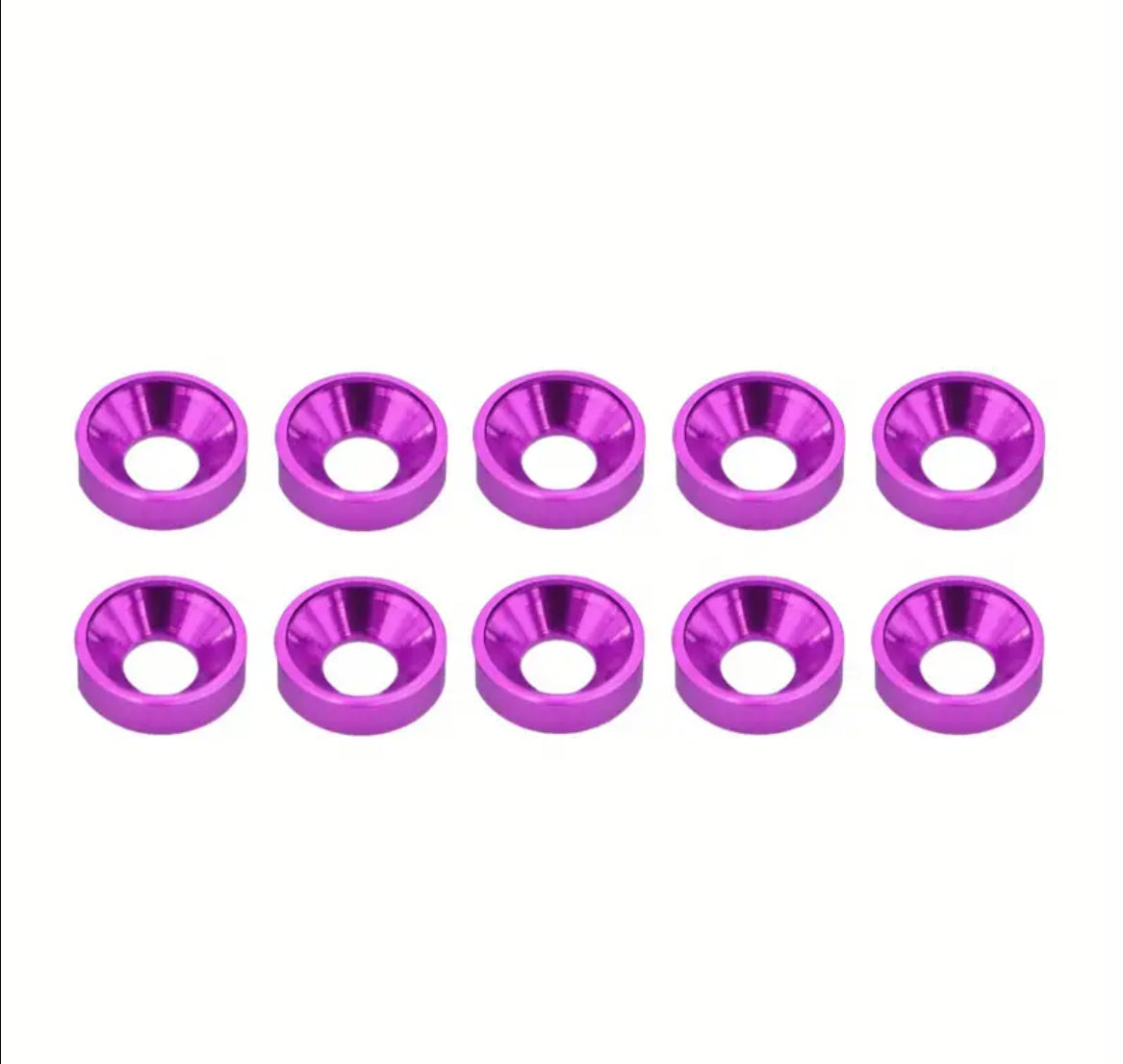 Unterlegscheiben Lila Neu