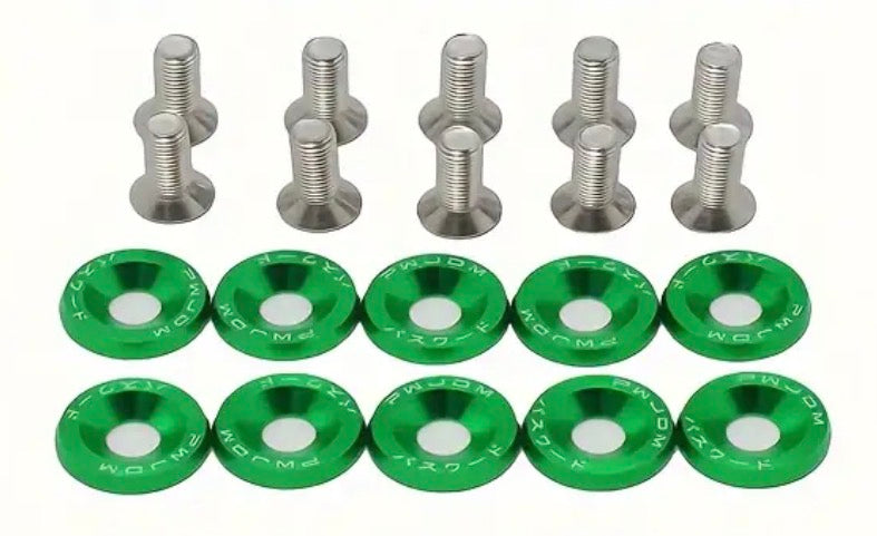 Eloxierte Unterlegscheiben Neu