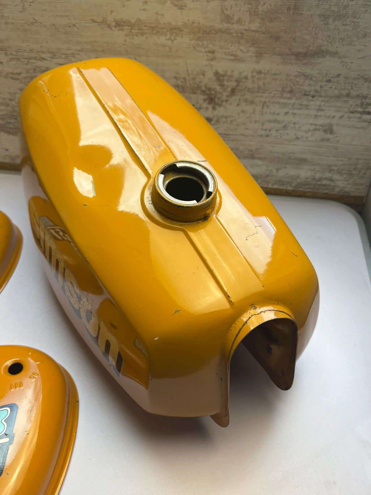Saharabraunes Tankset ORIGINALLACK