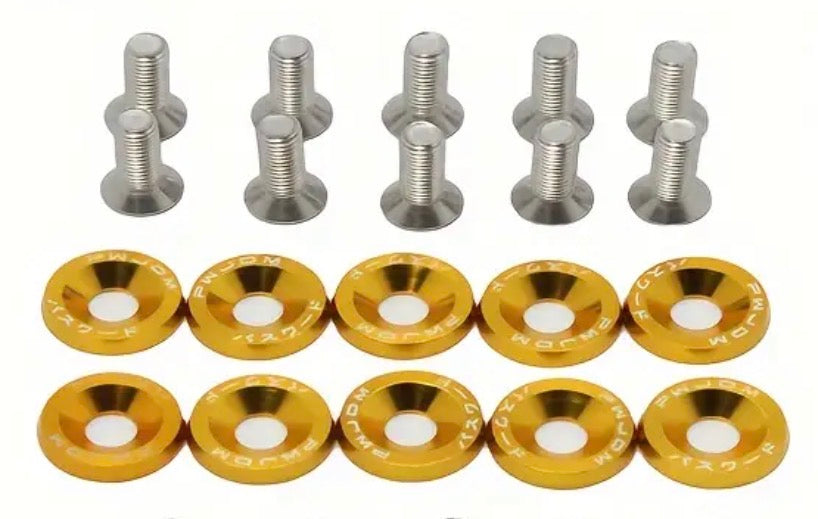 Eloxierte Unterlegscheiben Neu